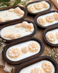 Flower Dough Bowl Candles